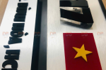 Chữ mica trong (Acrylic trong) cắt laser – Ứng dụng “đẹp, nhẹ, sang” cho mọi không gian