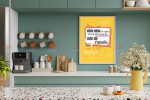 Tranh Tạo Động Lực “PUSH YOURSELF” – Decor & Quà Tặng Truyền Cảm Hứng