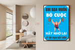Tranh Tạo Động Lực: “Hãy thiết lập mục tiêu – Tập trung vào vị trí đó”