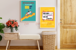 Tranh Tạo Động Lực “PUSH YOURSELF” – Decor & Quà Tặng Truyền Cảm Hứng