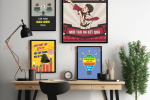 Tranh Tạo Động Lực “PUSH YOURSELF” – Decor & Quà Tặng Truyền Cảm Hứng