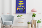 Tranh/Nội Quy Nhắc Nhở Chấm Công – “Chấm công phải chấm liền tay”